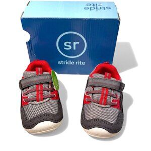 Stride Rite SM Kylo 2.0 Supportive Leather Mesh Sneakers Toddler 6 Soft Motion